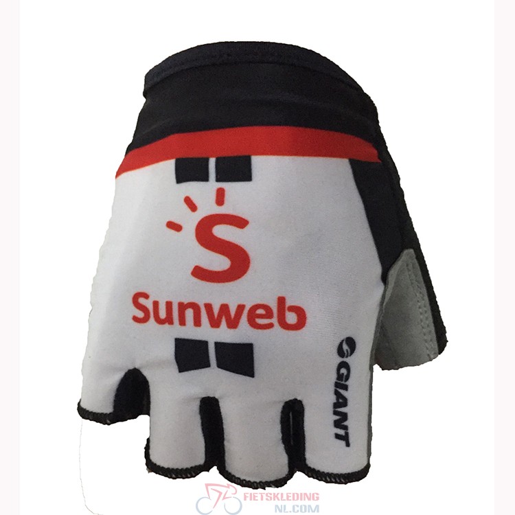 2018 Sunweb Korte Handschoenen Grijs